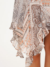 Спідниця міді Vicolo модель 202-VC-5078_бежевый Фото