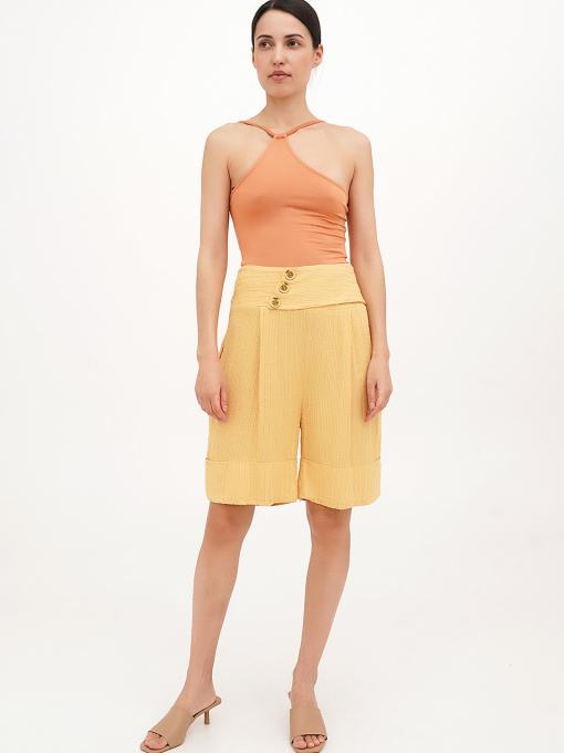 Повсякденні шорти Vicolo модель 202-VC-5080_горчичный Фото
