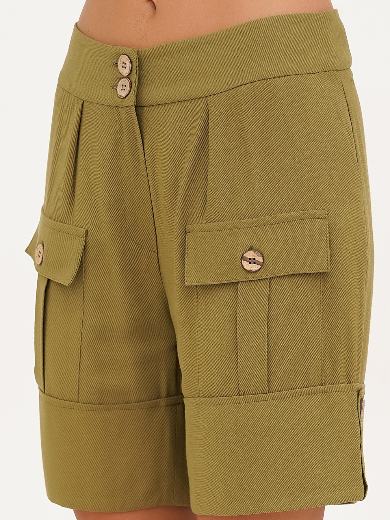 Шорты Vicolo модель 202-VC-5081_хаки Фото