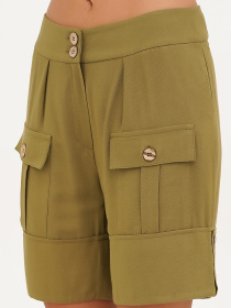 Шорты Vicolo модель 202-VC-5081_хаки Фото