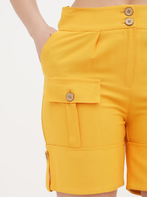 Шорты Vicolo модель 202-VC-5081_желтый Фото