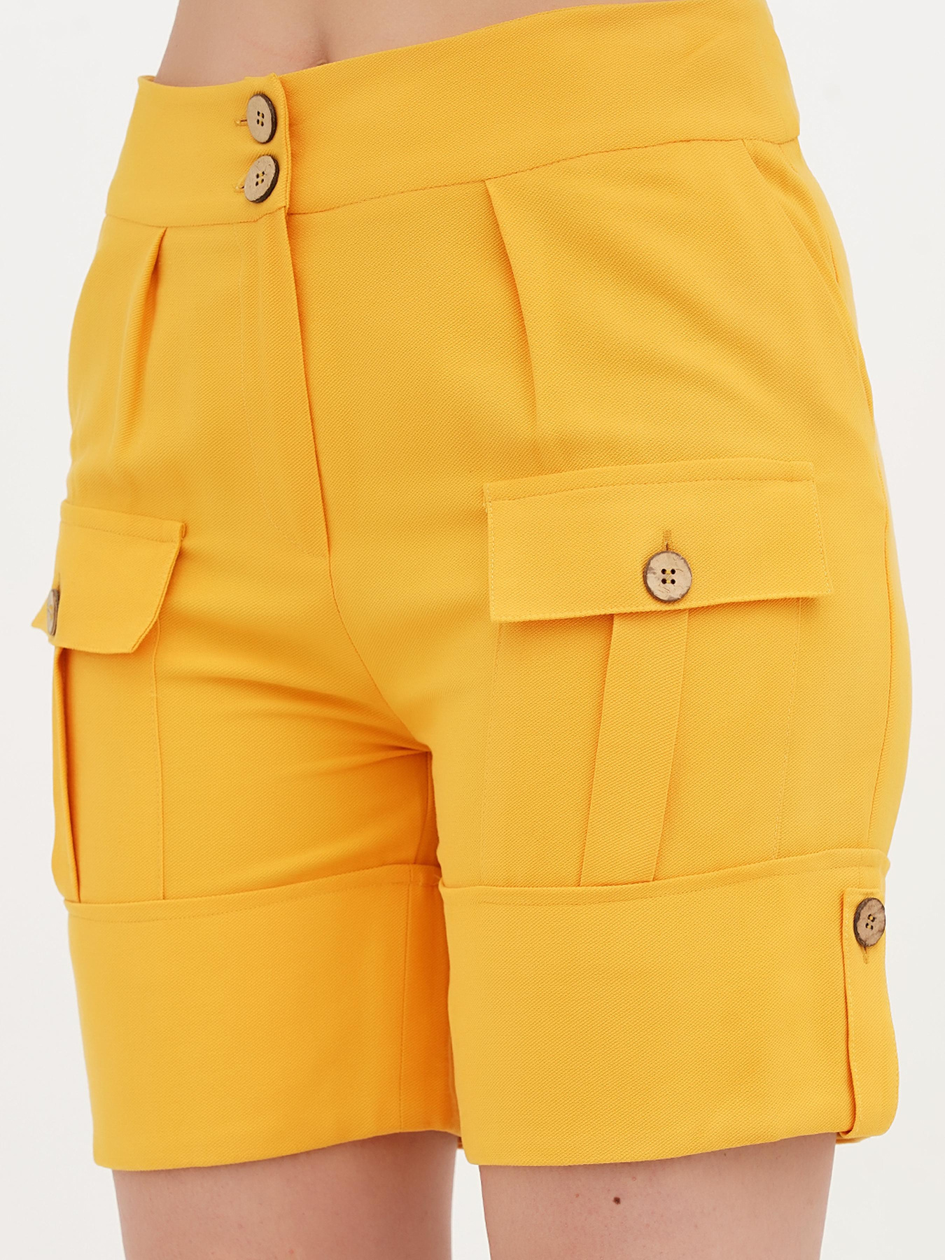 Повседневные шорты Vicolo модель 202-VC-5081_желтый Фото