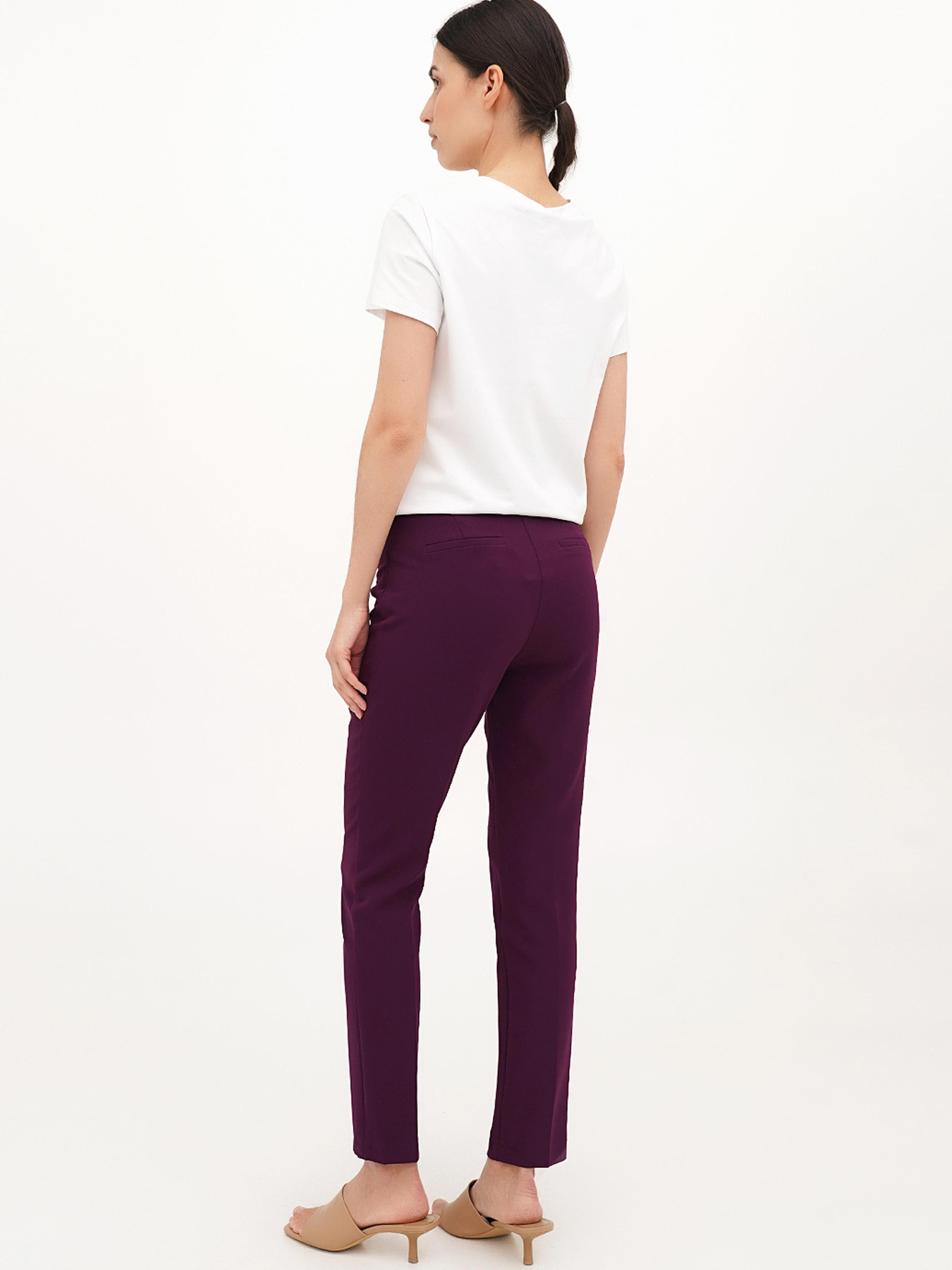 Брюки классические Vicolo модель 212-VCB-4057_фиолетовый Фото