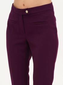 Классические штаны Vicolo модель 212-VCB-4057_фиолетовый Фото