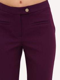 Классические штаны Vicolo модель 212-VCB-4057_фиолетовый Фото