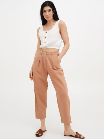 Чиносы Vicolo модель 212-VCB-4060_персиковый Фото