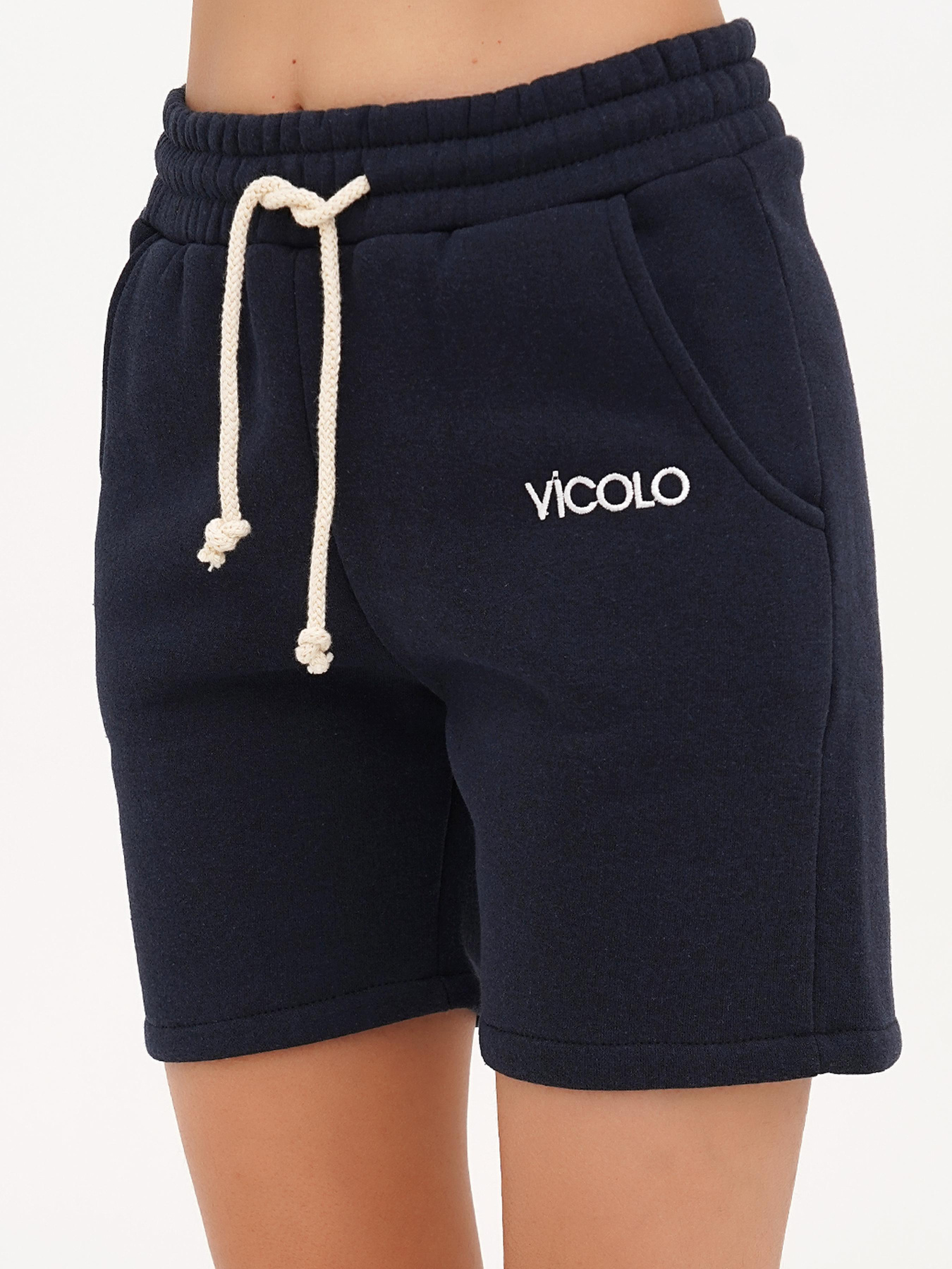 Повседневные шорты Vicolo модель 221-VC-4110_темный_темно-синий Фото