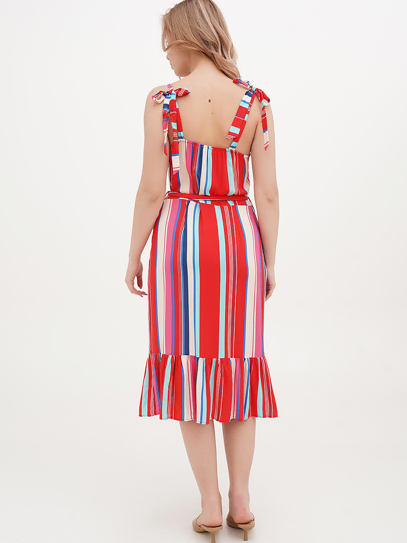 Сарафан Vicolo модель 222-VC-1931_красный Фото