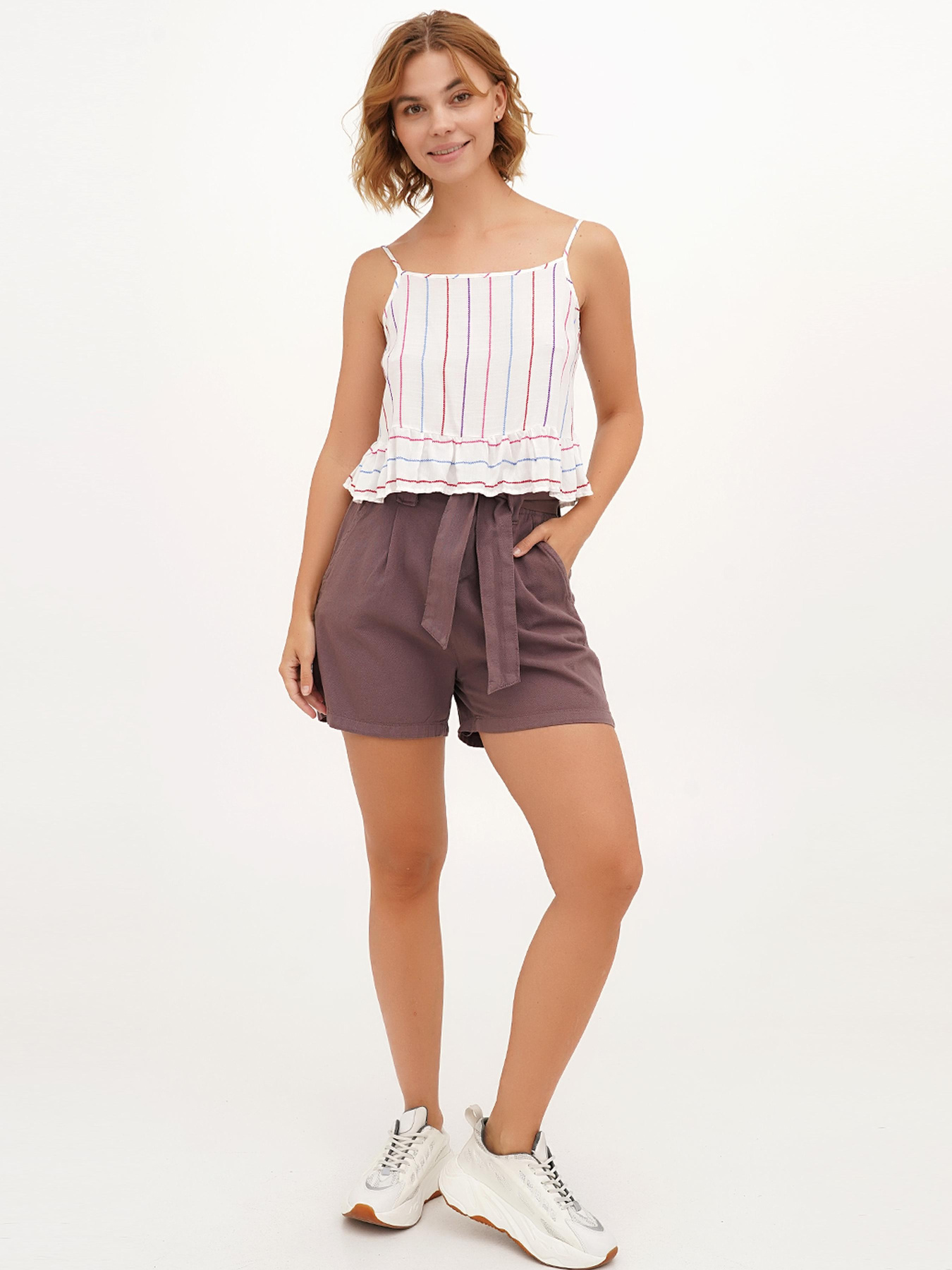 Повседневные шорты Vicolo модель 222-VC-4129_фиолетовый Фото