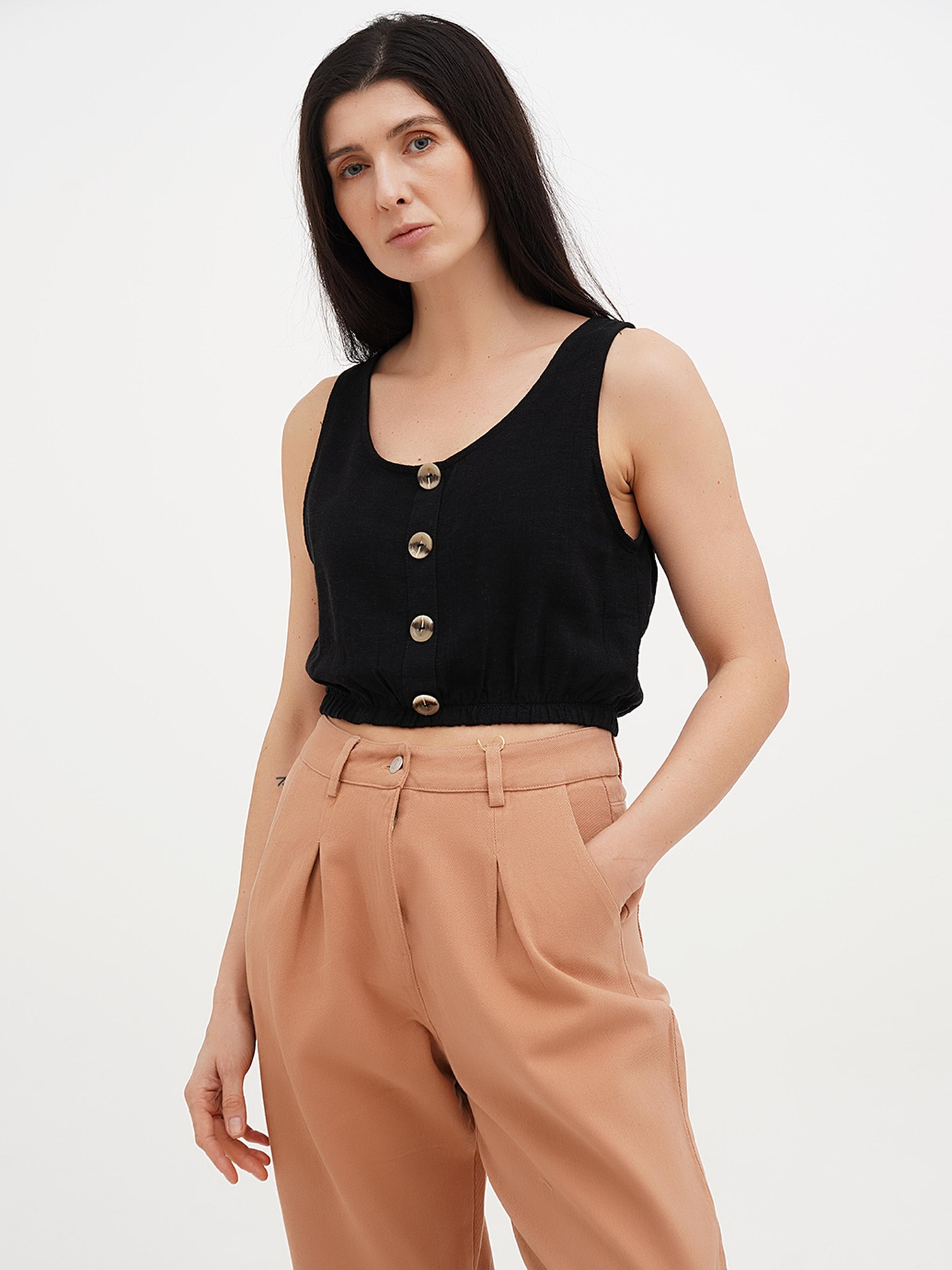 Топ Vicolo модель 222-VC-2737_черный Фото