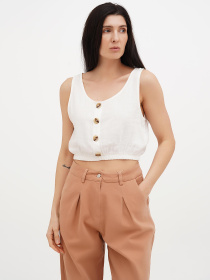 Топ Vicolo модель 222-VC-2737_белый Фото