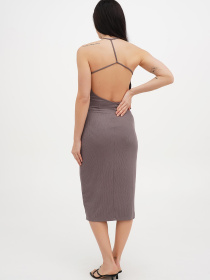 Платье миди Vicolo модель 222-VC-1947_фиолетовый Фото