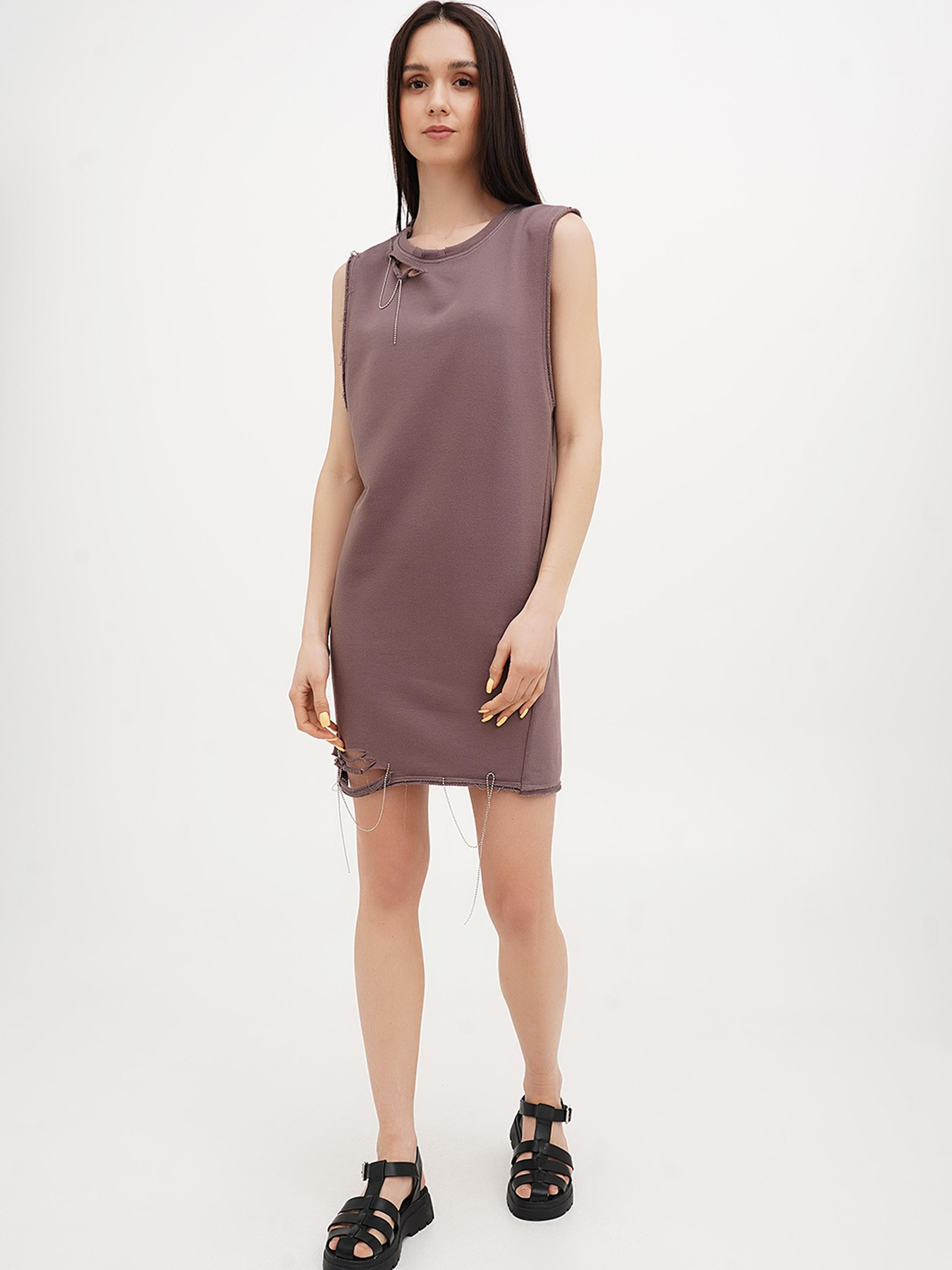 Платье мини Vicolo модель 222-VC-1960_фиолетовый Фото