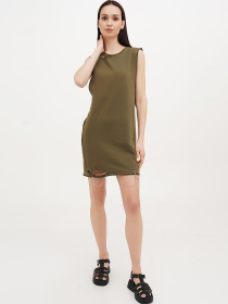 Платье мини Vicolo модель 222-VC-1960_хаки Фото