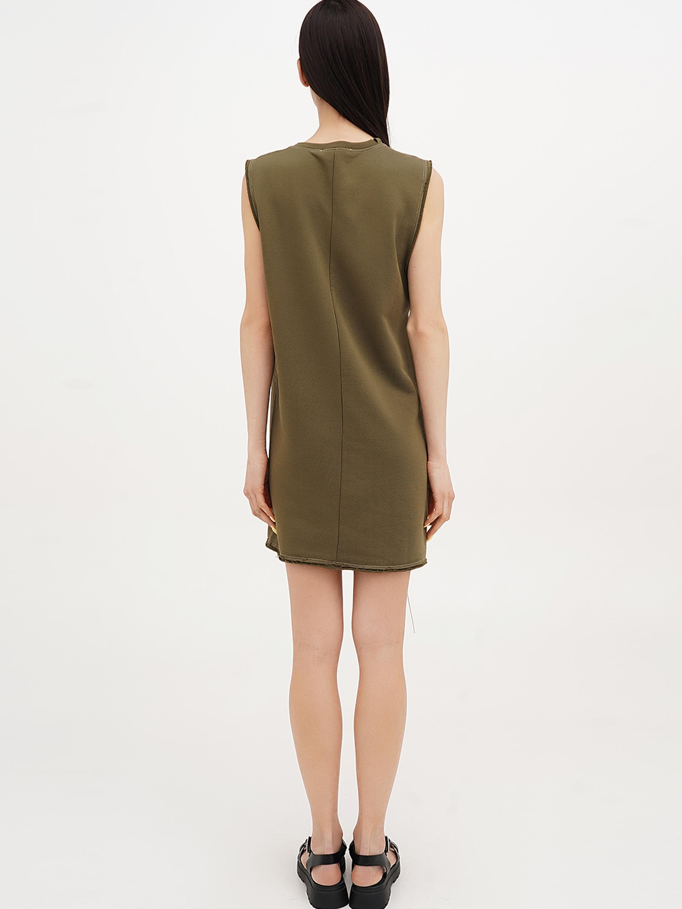 Платье мини Vicolo модель 222-VC-1960_хаки Фото