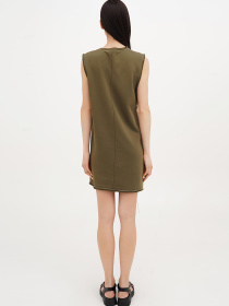 Платье мини Vicolo модель 222-VC-1960_хаки Фото