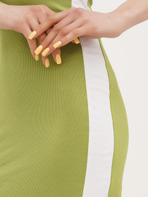 Платье мини Vicolo модель 222-VC-1962_светло_зеленый Фото