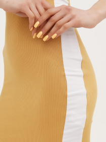 Платье мини Vicolo модель 222-VC-1962_золото Фото