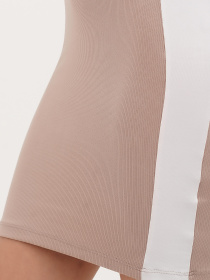 Платье мини Vicolo модель 222-VC-1962_бежевый Фото