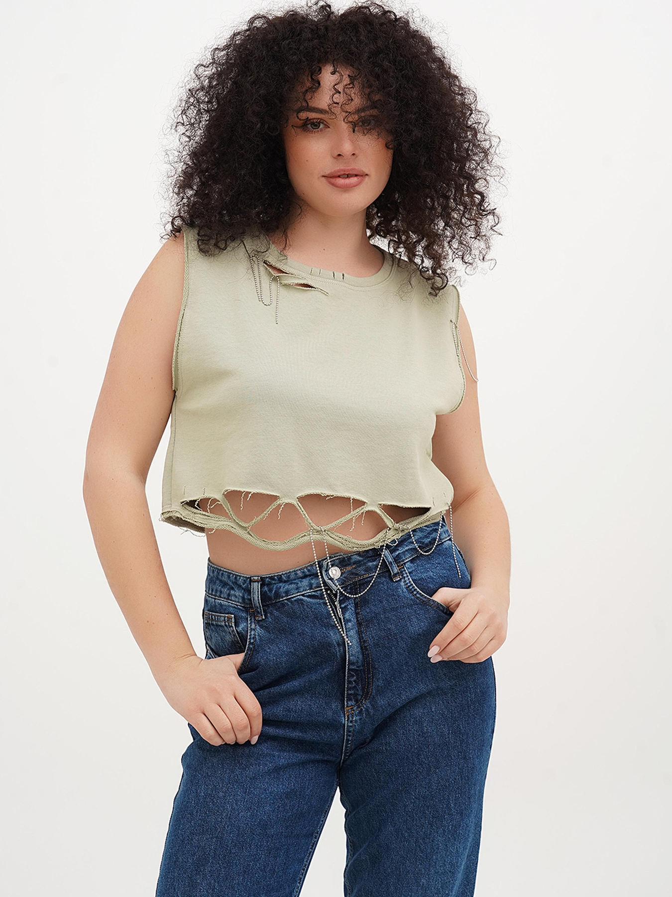 Топ Vicolo модель 222-VC-2742_мятный Фото