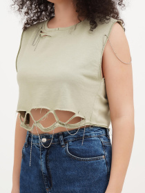 Топ Vicolo модель 222-VC-2742_мятный Фото