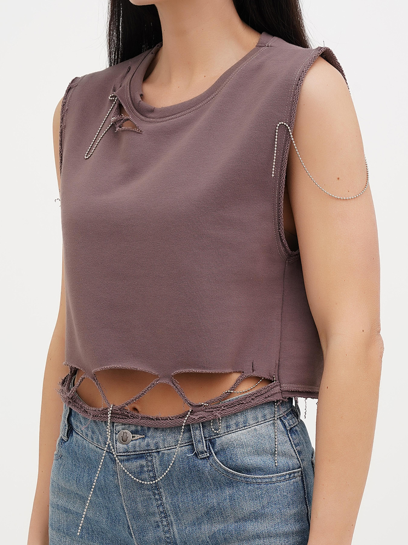 Топ Vicolo модель 222-VC-2742_фиолетовый Фото