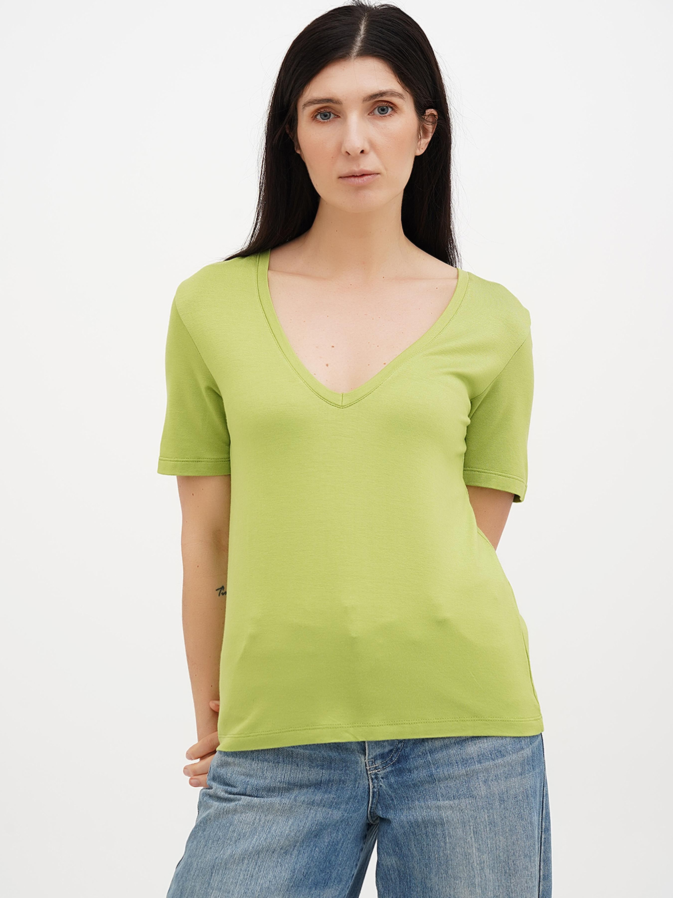 Футболка Vicolo модель 222-VC-2743_зеленый Фото