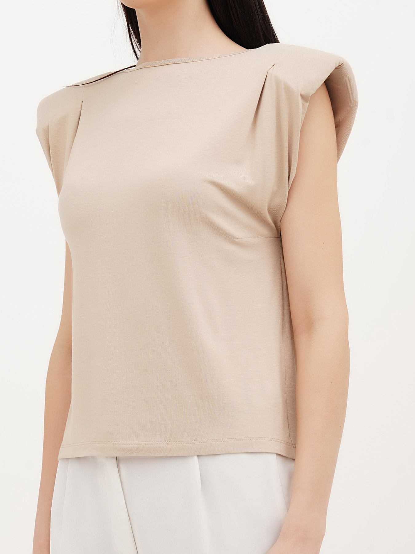 Футболка Vicolo модель 222-VC-2745_бежевый Фото