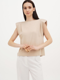 Футболка Vicolo модель 222-VC-2745_бежевый Фото