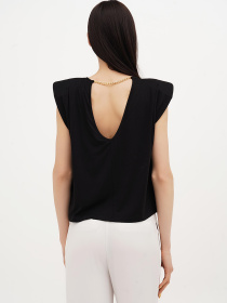 Футболка Vicolo модель 222-VC-2745_черный Фото