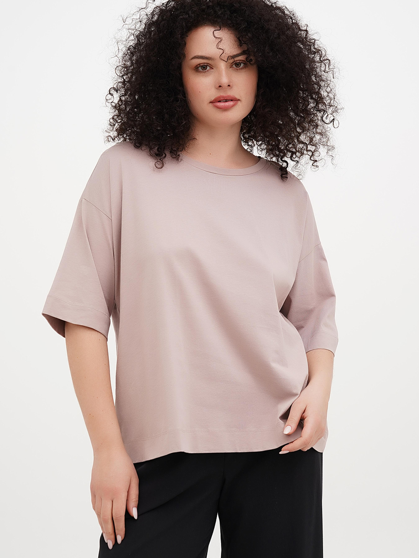 Футболка Vicolo модель 222-VC-2747_пудра Фото