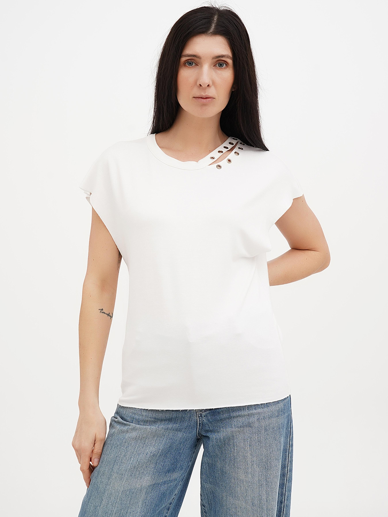 Футболка Vicolo модель 222-VC-2748_белый Фото