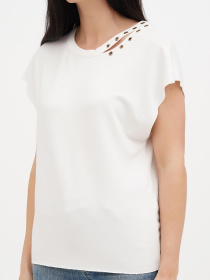 Футболка Vicolo модель 222-VC-2748_белый Фото