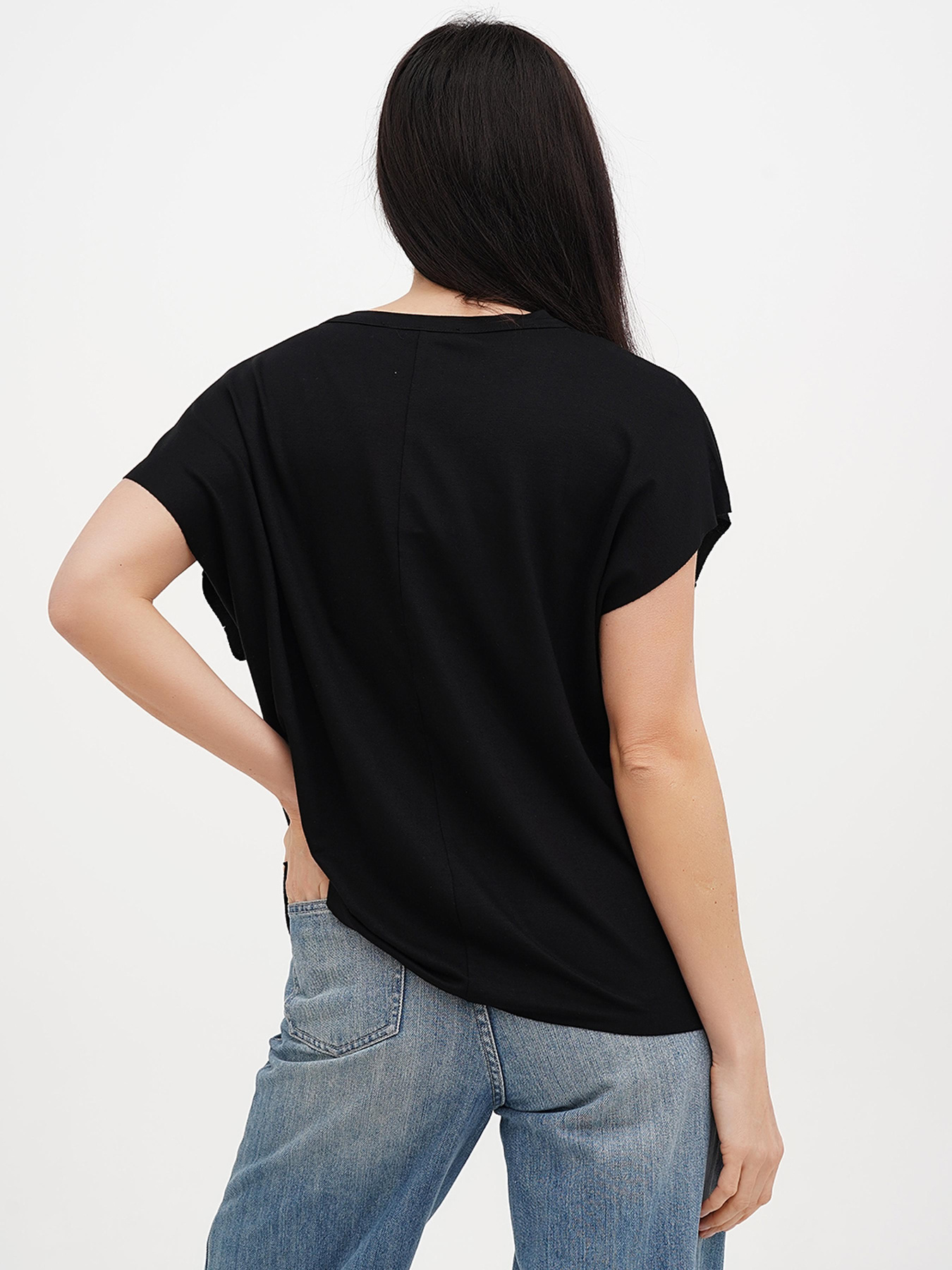 Футболка Vicolo модель 222-VC-2748_черный Фото