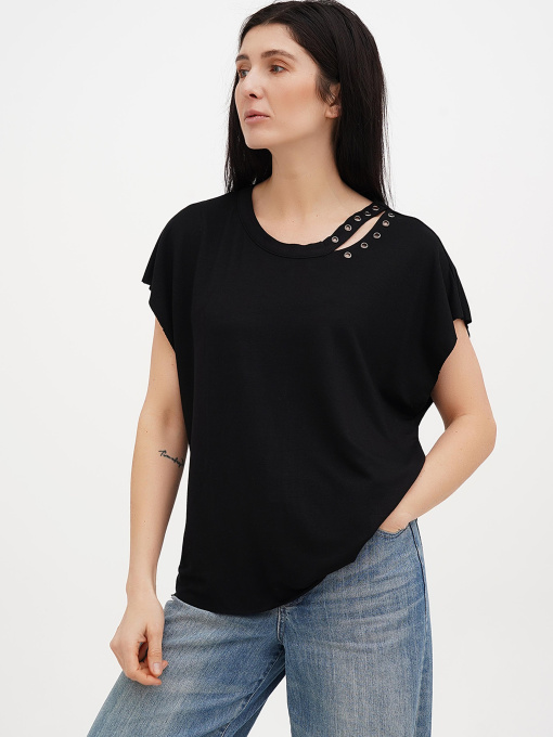 Футболка Vicolo модель 222-VC-2748_черный Фото