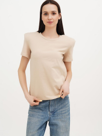 Футболка Vicolo модель 222-VC-2750_бежевый Фото