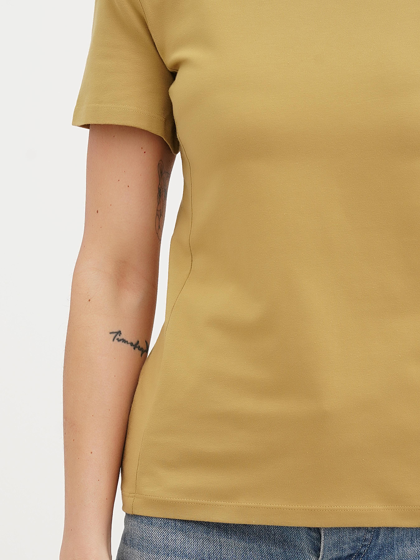 Футболка Vicolo модель 222-VC-2750_горчица Фото