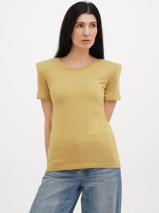 Футболка Vicolo модель 222-VC-2750_горчица Фото