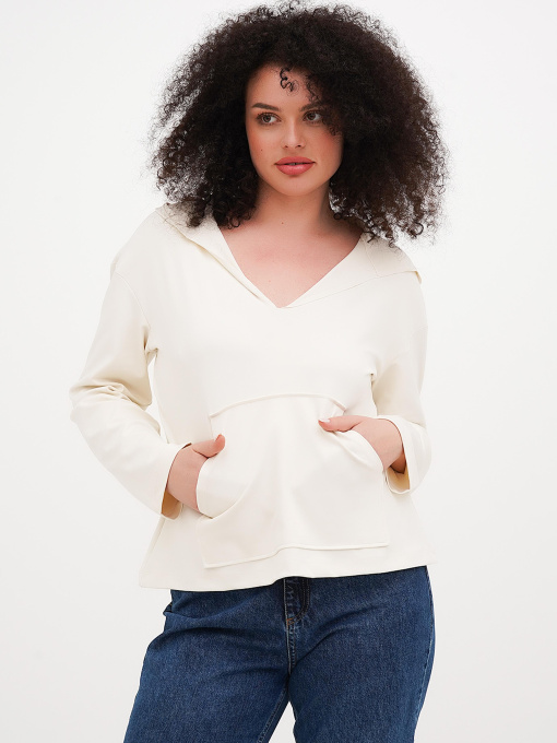 Світшот Vicolo модель 222-VC-2751_белый Фото