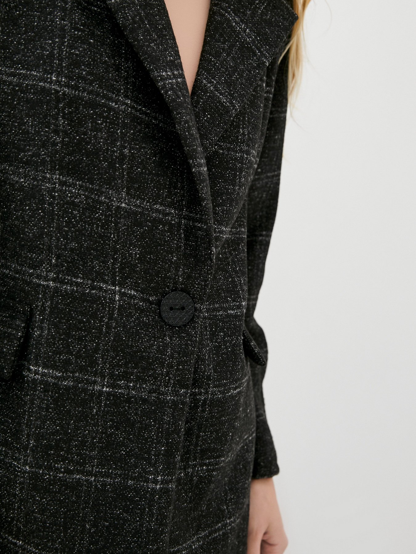 Пиджак ISSA Plus модель 12884_black Фото