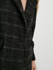 Піджак ISSA Plus модель 12884_black Фото