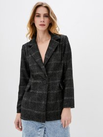 Піджак ISSA Plus модель 12884_black Фото