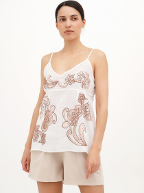 Майка Vicolo модель 222-VC-2756_белый Фото