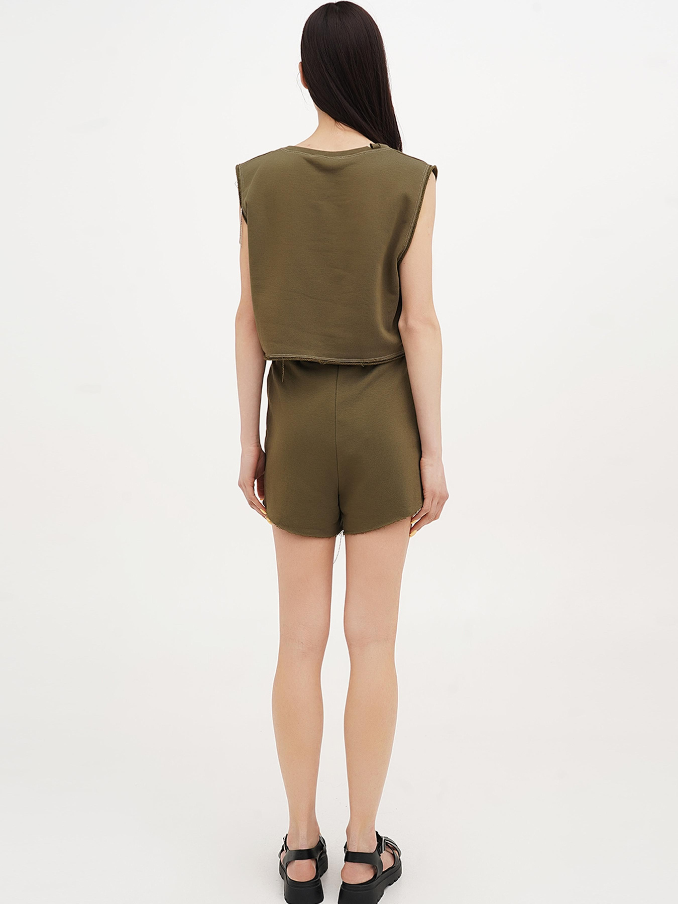 Шорты Vicolo модель 232-VC-4170_хаки Фото