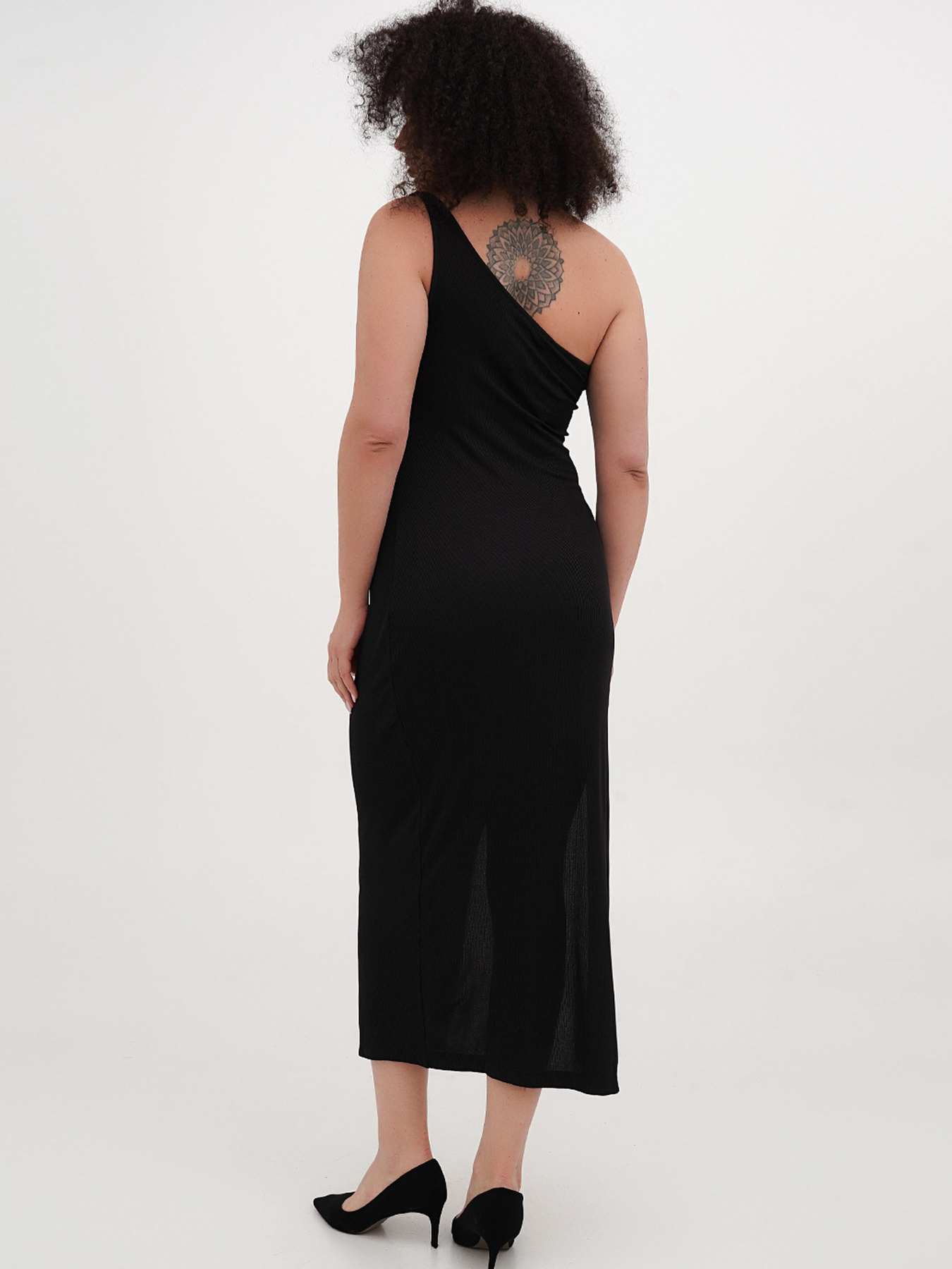 Платье миди Vicolo модель 232-VC-1999-19_черный Фото