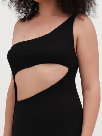 Платье миди Vicolo модель 232-VC-1999-19_черный Фото