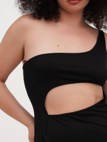 Платье миди Vicolo модель 232-VC-1999-19_черный Фото