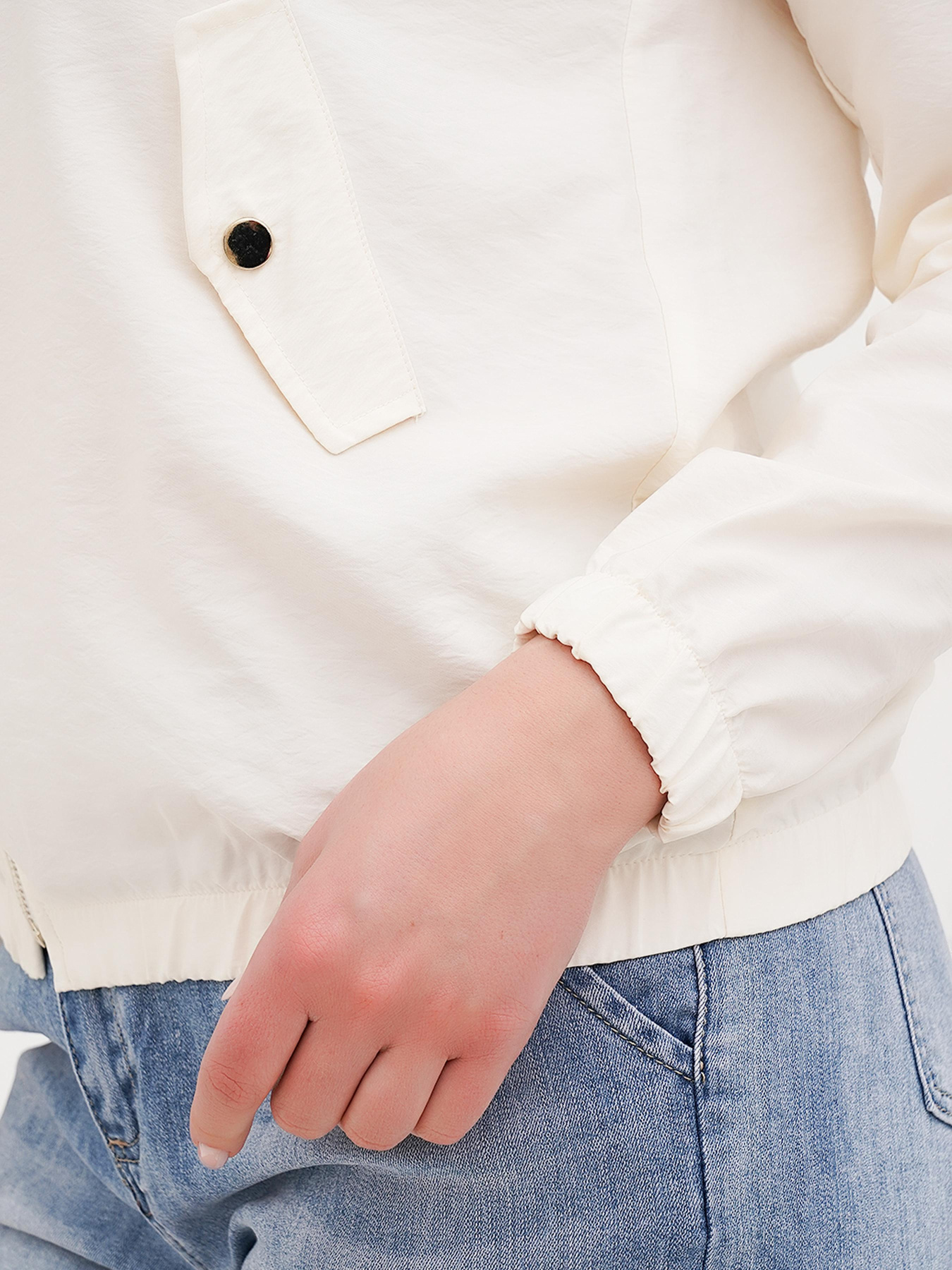 Бомбер Vicolo модель 232-VC-6124_молочный Фото