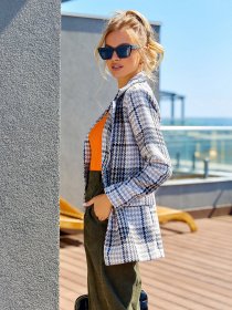 Пиджак ISSA Plus модель 12892_multicolor Пиджак ISSA Plus модель 12892_multicolor Фото