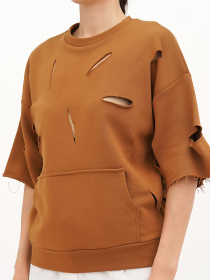 Футболка Vicolo модель 232-VC-2831_светло_коричневый Фото